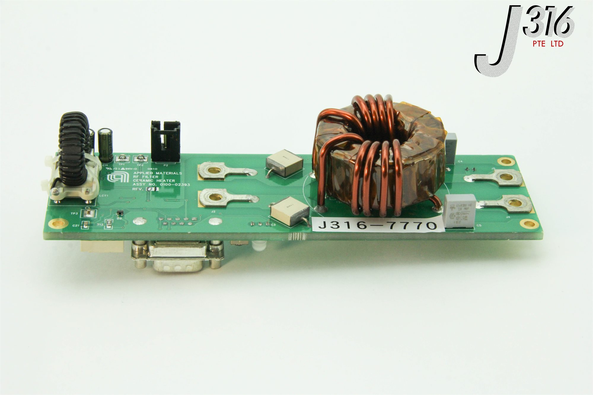 7770 APPLIED MATERIALS PCB ASSY, RF FILTER CERAMIC HEATER 0100